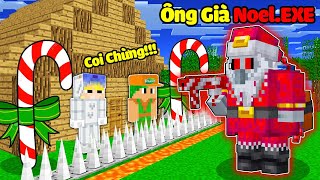 TÔ GÀ VÀ YOMOST THỬ THÁCH XÂY NHÀ AN TOÀN CHỐNG ÔNG GIÀ NOEL SANTAEXE SIÊU ĐÁNG SỢ TRONG MINECRAFT [upl. by Dnalwor115]