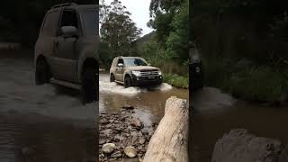 Pajero river crossing [upl. by Dolli]