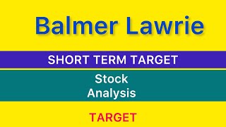 BALMER LAWRIE AND COMPANY SHARE TARGET 🇮🇳 BALMER LAWRIE SHARE NEWS  BALMER ANALYSIS 15092024 [upl. by Claiborn771]