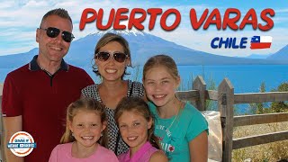 Puerto Varas Chile  Osorno Volcano to Puerto Montt  80 Countries With 3 Kids [upl. by Fujio]