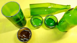 How to Make Glass Bottle Cutter  Cortador de Botellas  DIY  Cara Mudah Memotong Botol [upl. by Mellen382]