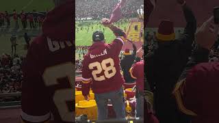 redskins run onto field [upl. by Eiblehs52]