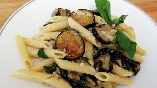 PASTA CON MELANZANE SICILIANA IN BIANCO  Le ricette di zia Franca [upl. by Happ134]