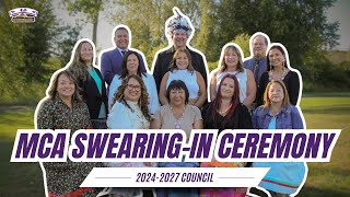 Mohawk Council of Akwesasne SwearingIn Ceremony for 20242027 Council [upl. by Dita]