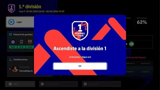 eFootball 2024 ascenso div 1 fase 7 [upl. by Adnahsar]