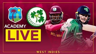 🔴 LIVE  West Indies Academy v Emerging Ireland  Day Two 2nd Four Day Match [upl. by Rochette]