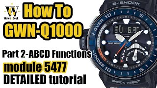 GWNQ1000 Gulfmaster  Module 5477 Part II tutorial on all the seonsor functions [upl. by Serrell]