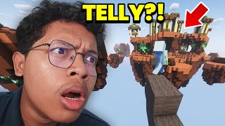 DI CARRY TELLY BRIDGER 🛌🛌 BEDWARS MINECRAFT [upl. by Jocelin522]