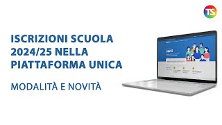 Iscrizioni scuola 202425 nella piattaforma unica modalità e novità [upl. by Yzmar9]