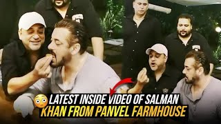 Latest Inside Video Of Salman Khan From Panvel Farmhouse Celebrating 🎉🎉 [upl. by Strohl]