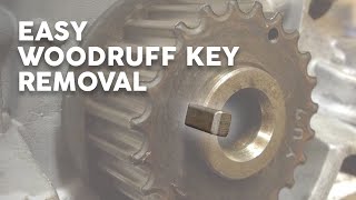 Easy Miata Woodruff Key Removal [upl. by Ylrebmyk156]