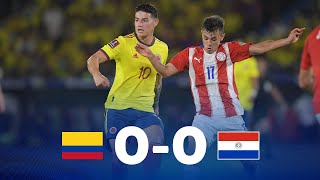 Eliminatorias  Colombia 00 Paraguay  Fecha 14 [upl. by Enaile]