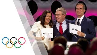 IOC Session – Day 1  Olympic Games 2024 and 2028 [upl. by Naneik]