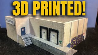 Painting And Weathering A 3D Printed Building  DIY amp Digital HO Scale Warehouse [upl. by Torp]