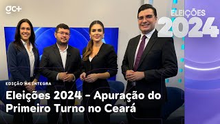 Eleições 2024  Apuração do Primeiro Turno no Ceará 06102024  Grupo Cidade de Comunicação [upl. by Ravert]