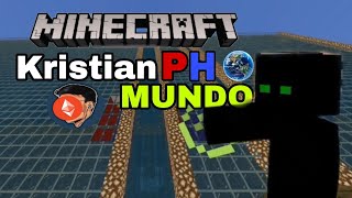 minecraft pero nasa Mundo ni krstian ph  Kristian pH world tour [upl. by Hgielak]