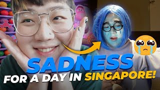 Traveling as SADNESS imnida 🇸🇬🥹 SINGAPORE TRIP WITH disneyplusphilippines [upl. by Nnairak]