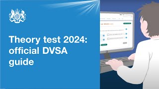 Theory test 2024 official DVSA guide [upl. by Ekard]