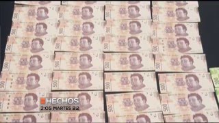 Detienen a falsificadores de billetes [upl. by Leavelle]