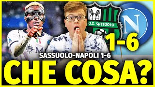 SENZA PAROLE SASSUOLONAPOLI 16 MA CHE E SUCCESSO UMILIANTI DEVASTANTI [upl. by Isac]