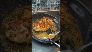 🍄‍🟫TAGLIATELLES POULET CRÈME CHAMPIGNONS🐔Une tuerie cette recette 😍 recette [upl. by Jeddy179]