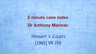 Stewart v Lizars Ejusdem Generis [upl. by Noby]