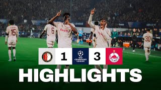 Befreiungsschlag in „De Kuip“  Feyenoord 1  3 FC Salzburg  Highlights  4 UCLSpieltag [upl. by Adaner]