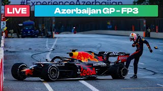 VERTICAL F1 LIVE Azerbaijan GP FP3 with Live Timing [upl. by Reggis]