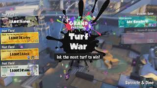 Splatoon 3  Grand Festival Splatfest Battles Part 2  Past vs Present vs Future  Stormwind Games [upl. by Gaughan]