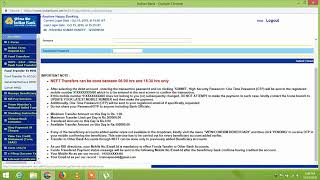 Indian bank net banking How to do online fund transfer NEFT IMPS [upl. by Redford536]