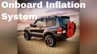 On board Tyre Inflation amp Deflation System Pajero [upl. by Elena]