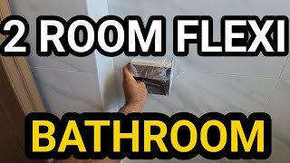 Bathroom Accessories Edition  2 Room Flexi BTO in Tengah Estate [upl. by Loar]