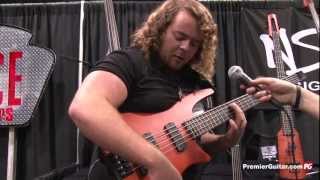 NAMM 13  NS Design CR5 Radius Bass Demo [upl. by Curhan]