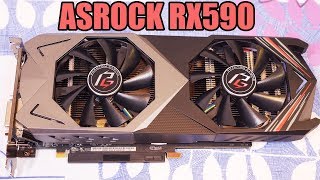 Asrock Phantom Gaming X RX590 8G OC Unboxing amp Overview [upl. by Venetis19]