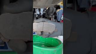 REMOVING AND CHECKING BRAKE PADS 🔧💪😎brakepads brakes diy honda maintenance shortsfeed [upl. by Vicky]