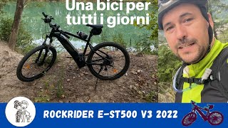 Rockrider E ST 500 V3 ebike Decathlon [upl. by Euqinotna]