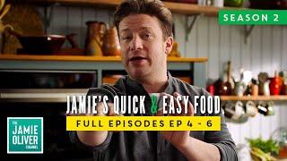 Jamie Oliver Quick amp Easy Food Full Episodes 4  6  Season 2 [upl. by Maffei]