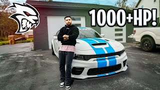 Making My Hellcat Redeye Over 1000 Horse Power  Braap Vlogs [upl. by Mcgean]