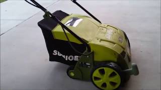 Sun Joe Electric DethatcherScarifier [upl. by Lotte]