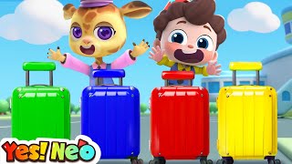 Airport Safety Song  Safety Check Song  Good Manners  Nursery Rhymes amp Kids Songs  Yes Neo [upl. by Janot]