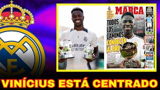 LA REACCIÓN DE VINICIUS A LA PORTADA QUE LE PROCLAMA BALÓN DE ORO YO [upl. by Shah161]