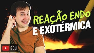 2 Termoquímica Reação Endo e Exotérmica 27 Físico Química [upl. by Jerold]