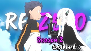 Everything you need for ReZero Season 3  ReZero Season 2 Recap [upl. by Franek121]