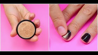 Mette lombretto sulle unghie il trucchetto per una perfetta nail art [upl. by Enyleve]