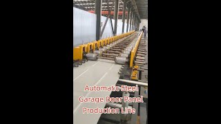 Automatic Steel Garage Door Panel Production Line [upl. by Hoang418]