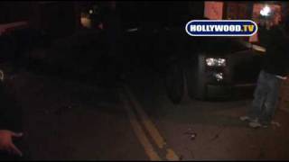 Lindsay Lohan Throws Eggs At Paparazzi [upl. by Natasha]