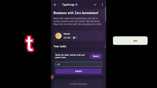 Business with Zero Investment  TapSwap Code New Business Ideas You Can Start with Zero Investment [upl. by Ardnusal]