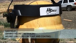 AA SHIELD Aramid bulletproof MICH PAGST FAST Helmet NIJ IIIA3A [upl. by Kannav]