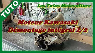 Moteur Kawasaki  Démontage intégral 12 [upl. by Eeladnerb381]