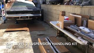 QA1 Level 2 Handling Kit Unboxing  1968 Dodge Charger [upl. by Nannarb]